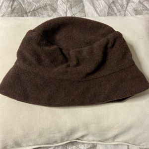 Brown Wool Bucket Hat